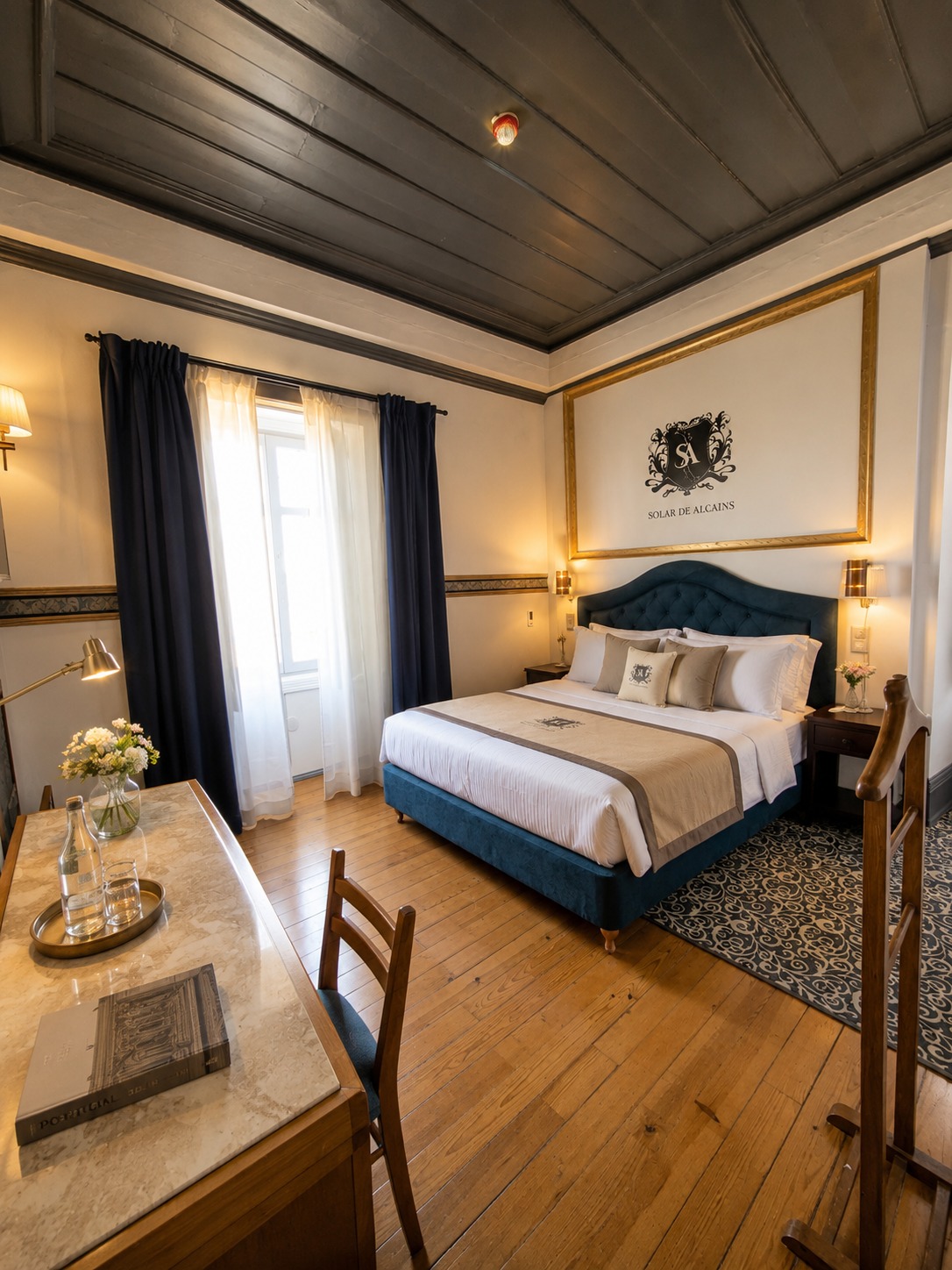 Estate guest bedroom