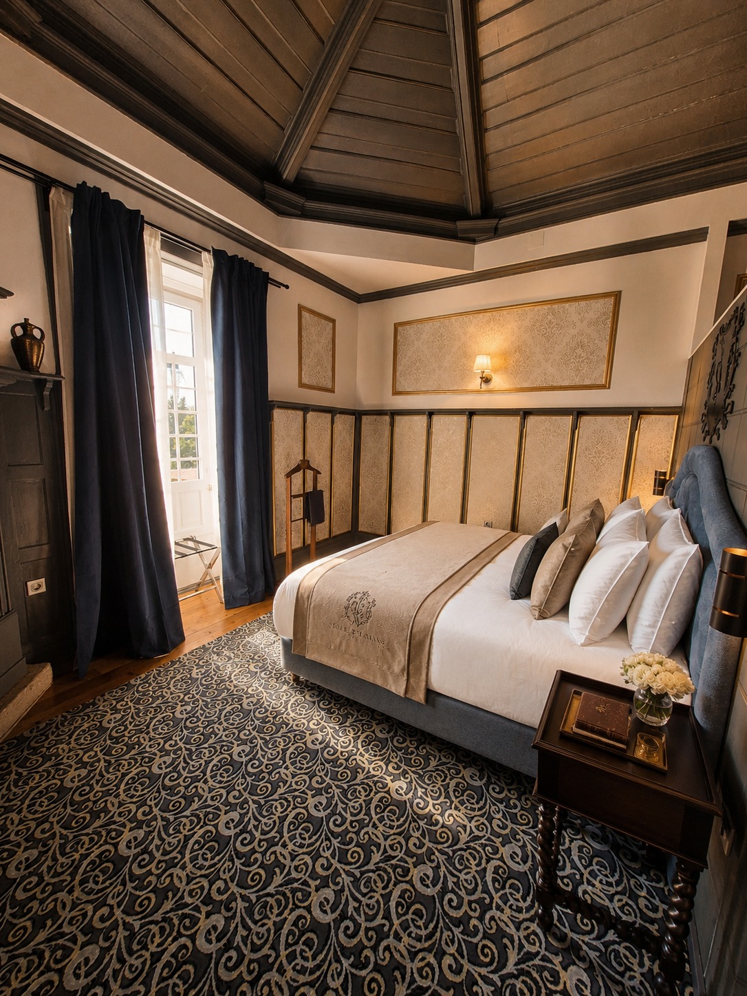 Estate guest bedroom