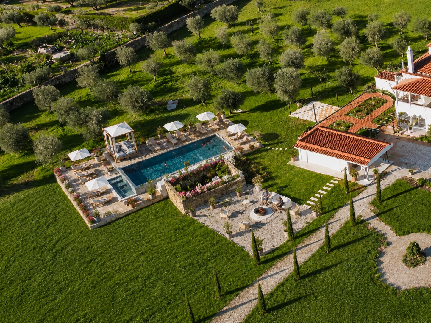 Retreat moment at Solar de Alcains