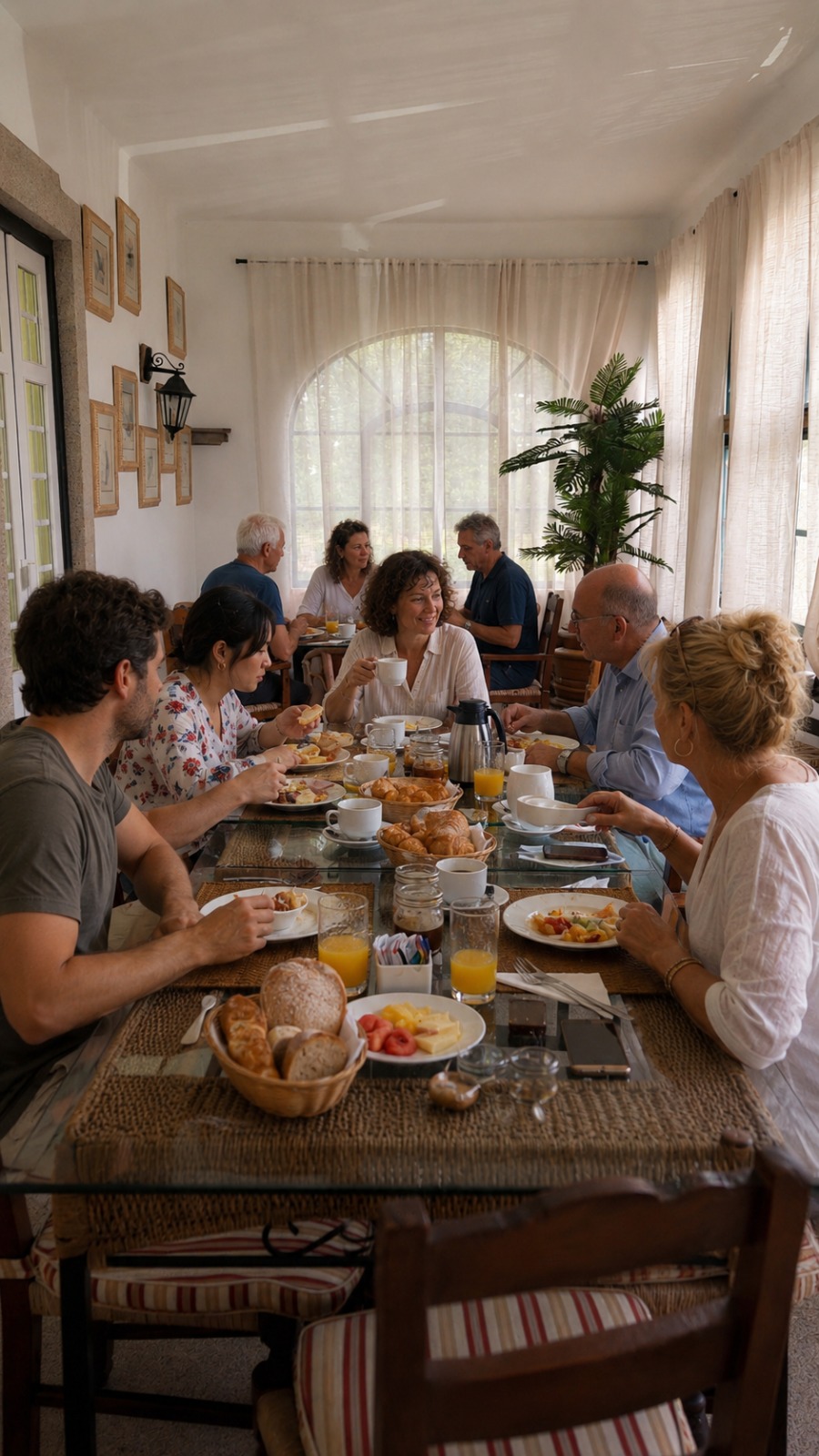 Retreat moment at Solar de Alcains